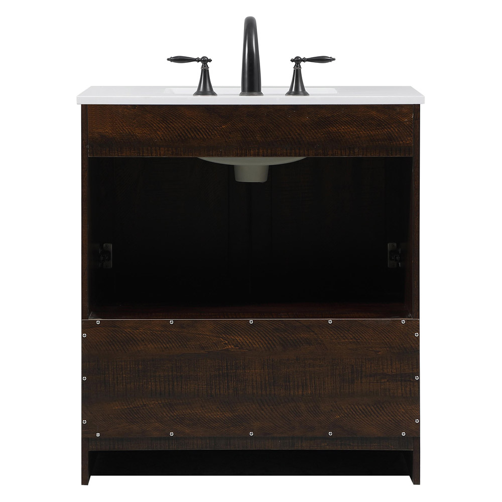 Elegant Bathroom Vanity - Espresso (VF2830EX)