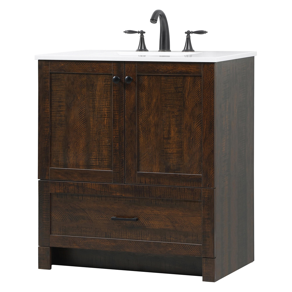 Elegant Bathroom Vanity - Espresso (VF2830EX)