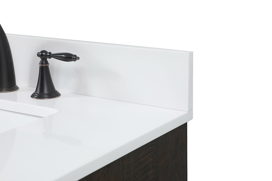 Elegant Bathroom Vanity - Espresso (VF2830EX-BS)