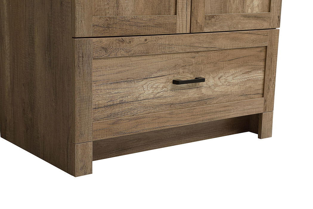 Elegant Bathroom Vanity - Natural Oak (VF2830NT-BS)