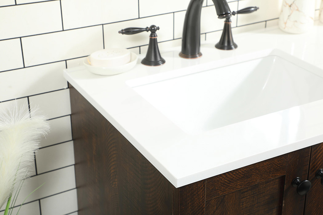 Elegant Bathroom Vanity - Espresso (VF2832EX)