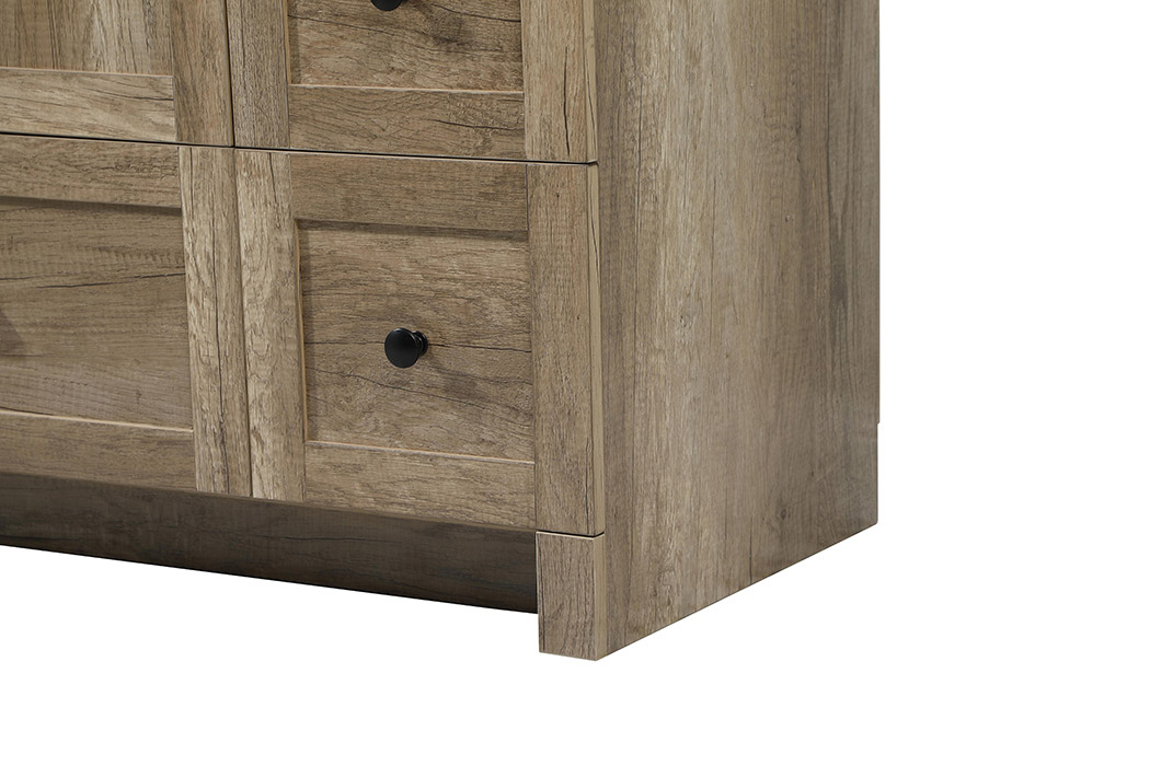 Elegant Bathroom Vanity - Natural Oak (VF2836NT-BS)