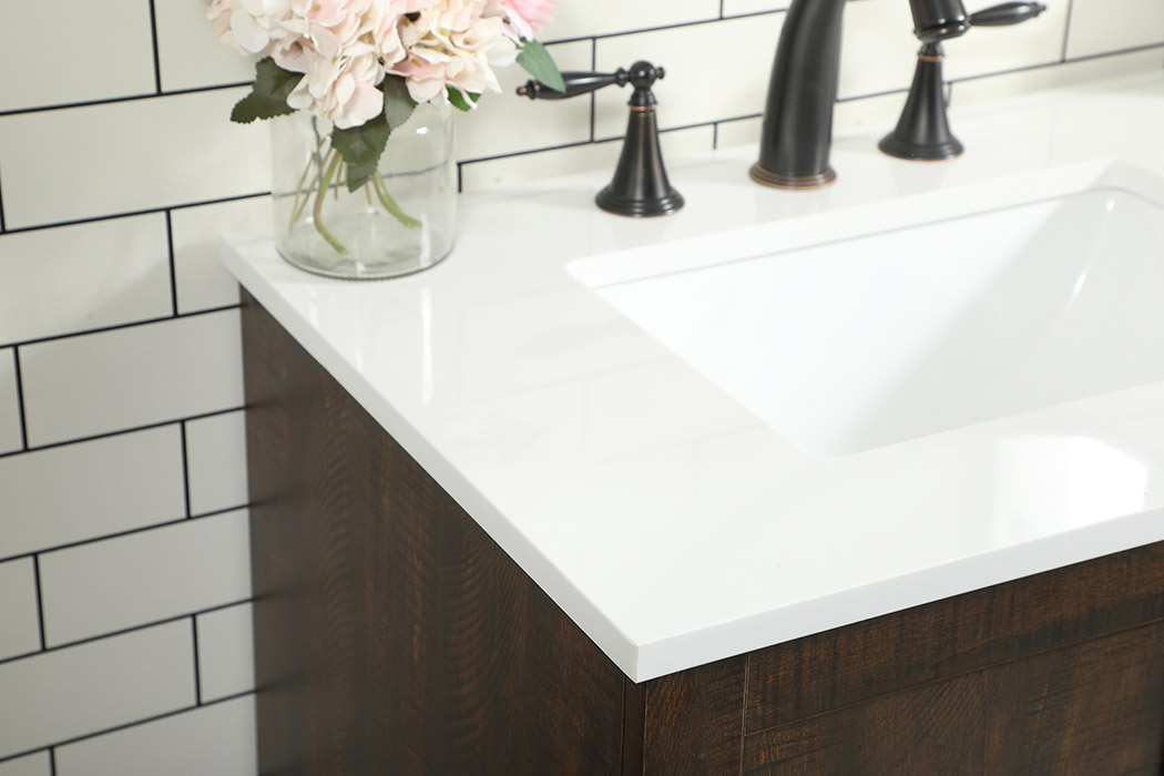 Elegant Bathroom Vanity - Espresso (VF2842EX)