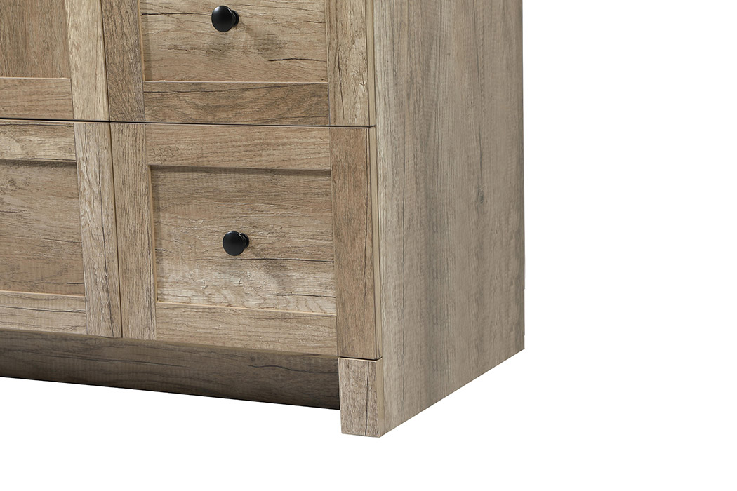 Elegant Bathroom Vanity - Natural Oak (VF2842NT-BS)