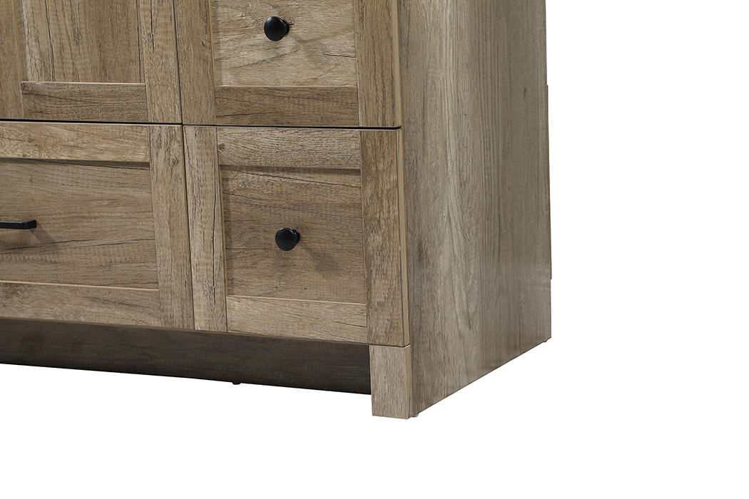 Elegant Bathroom Vanity - Natural Oak (VF2848NT-BS)