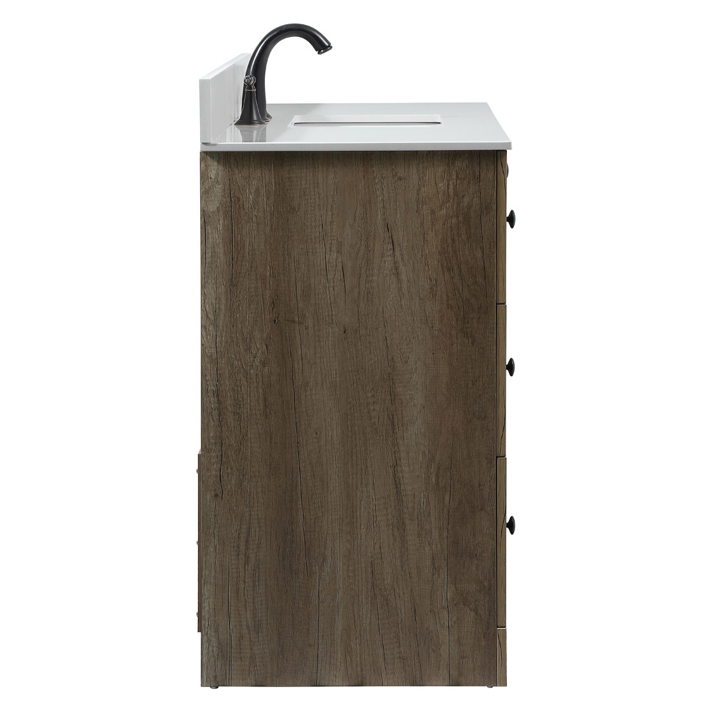 Elegant Bathroom Vanity - Natural Oak (VF2848NT-BS)