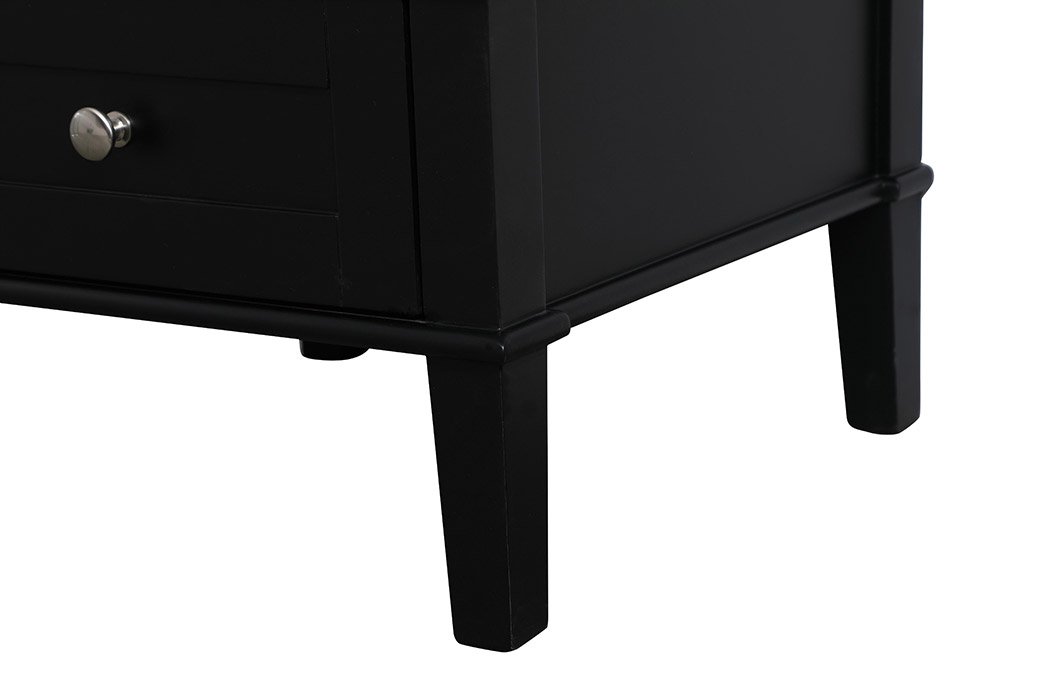 Elegant Bathroom Vanity - Black, L 21" (VF30221BK)