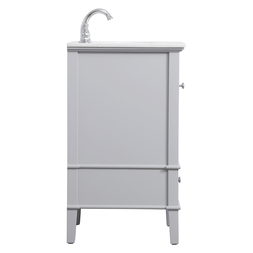 Elegant Bathroom Vanity - Gray, L 21" (VF30221GR)