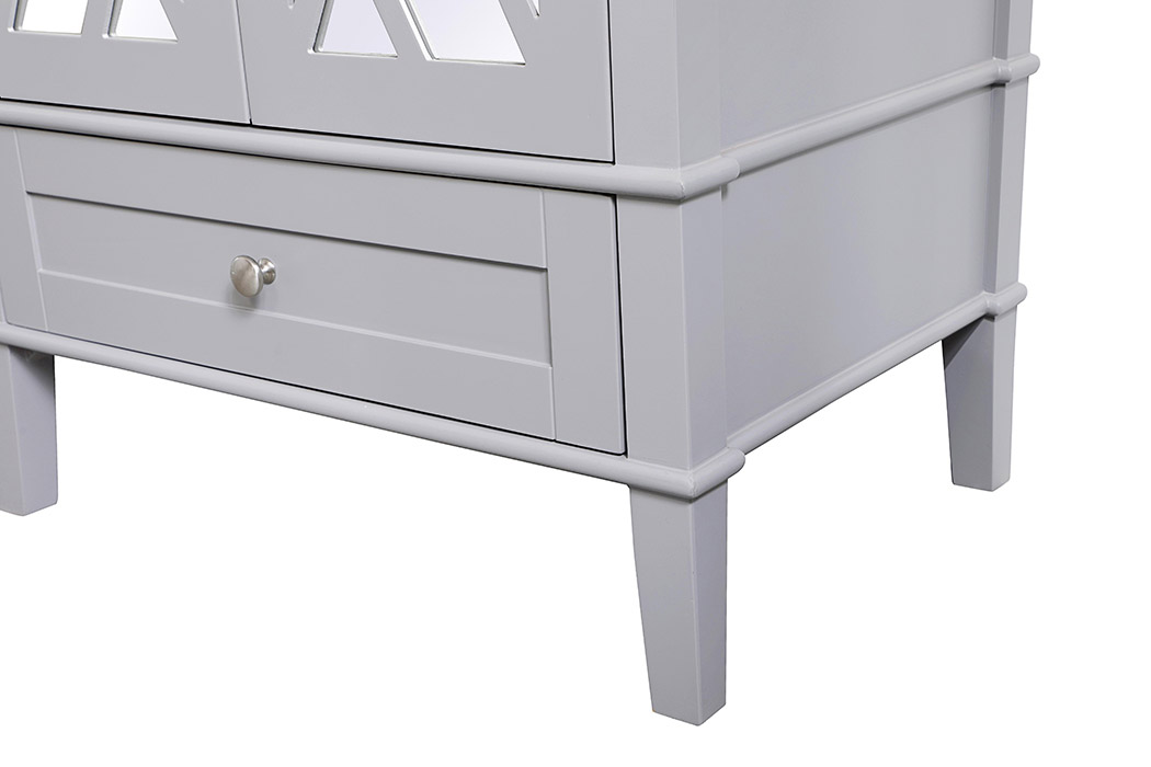 Elegant Bathroom Vanity - Gray, L 30" (VF30230GR)