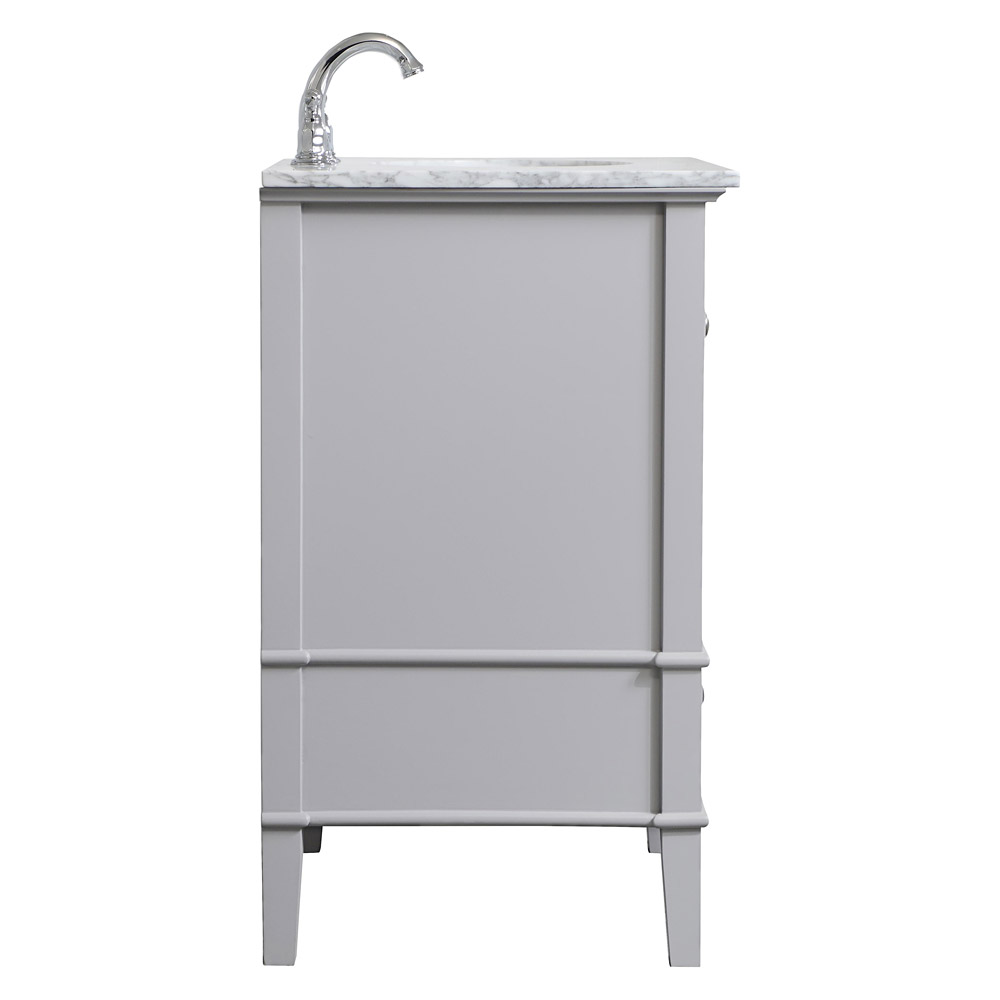 Elegant Bathroom Vanity - Gray, L 30" (VF30230GR)