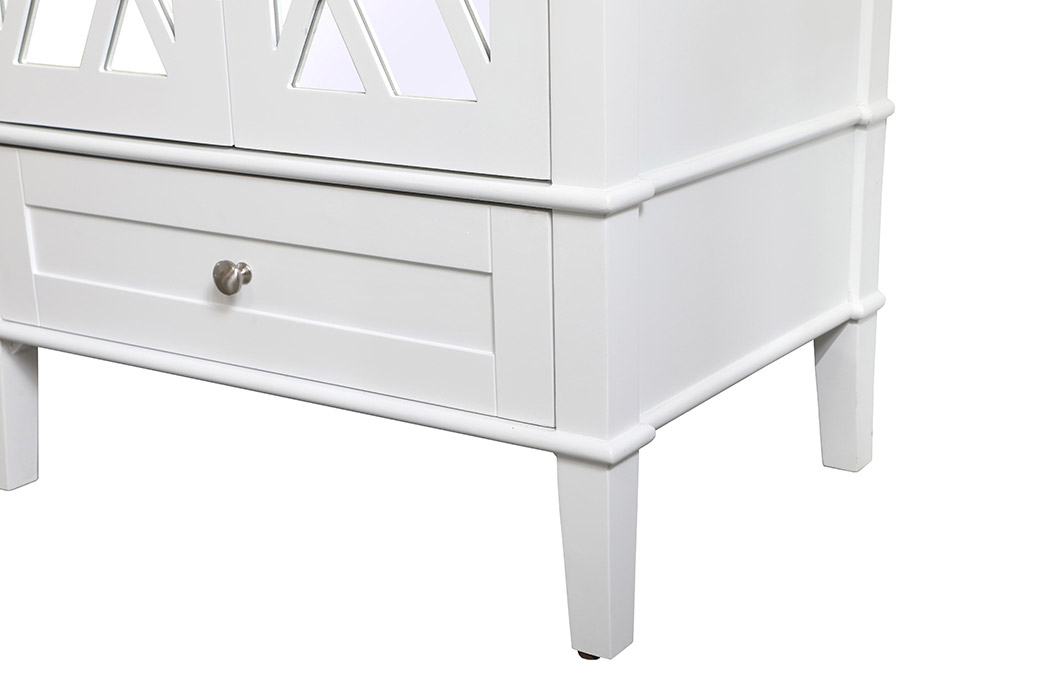 Elegant Bathroom Vanity - White, L 30" (VF30230WH)