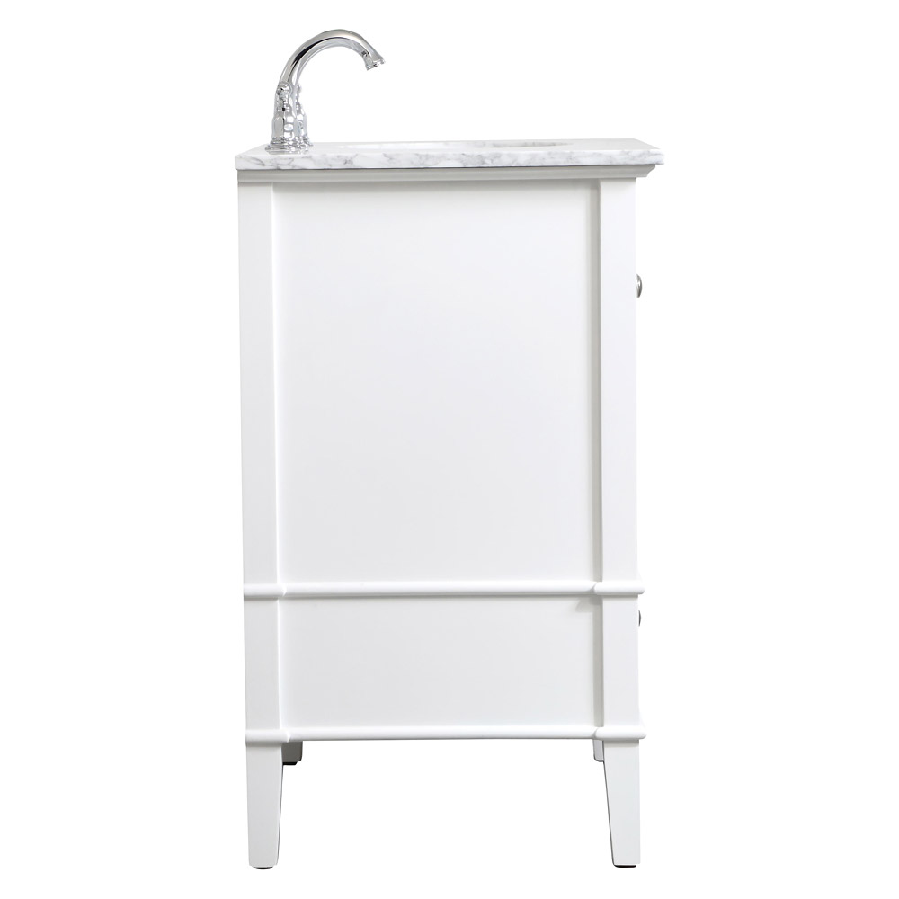 Elegant Bathroom Vanity - White, L 30" (VF30230WH)