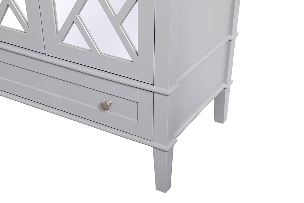 Elegant Bathroom Vanity - Gray, L 36" (VF30236GR)