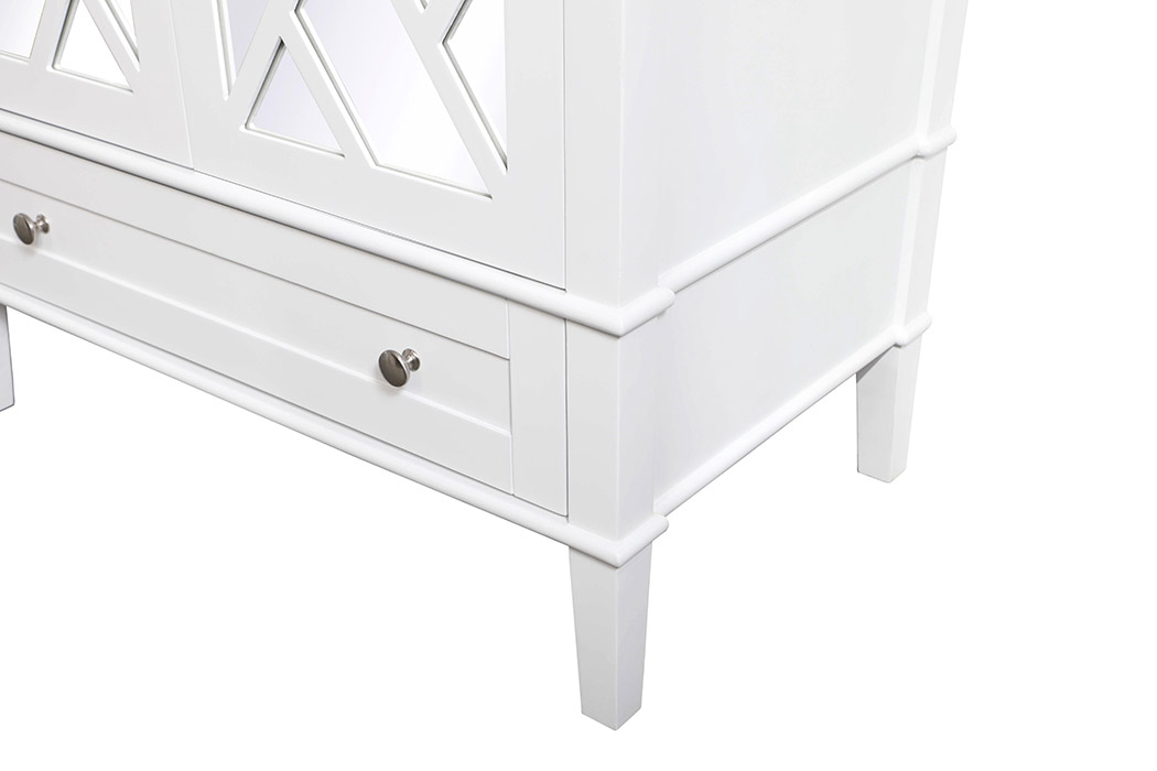 Elegant Bathroom Vanity - White, L 36" (VF30236WH)