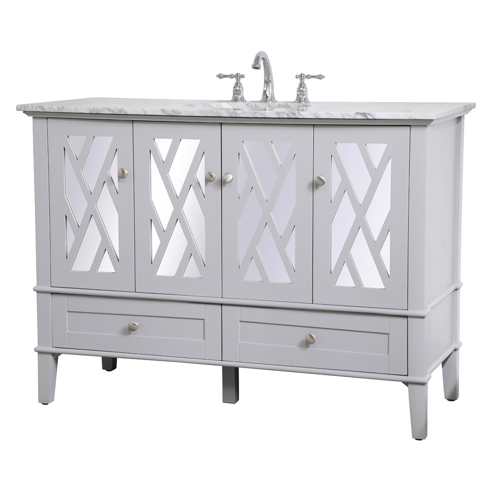 Elegant Bathroom Vanity - Gray (VF30248GR)