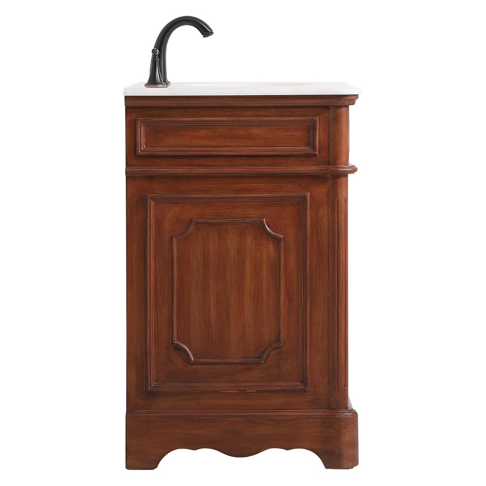 Elegant Bathroom Vanity - Teak (VF30430TK)