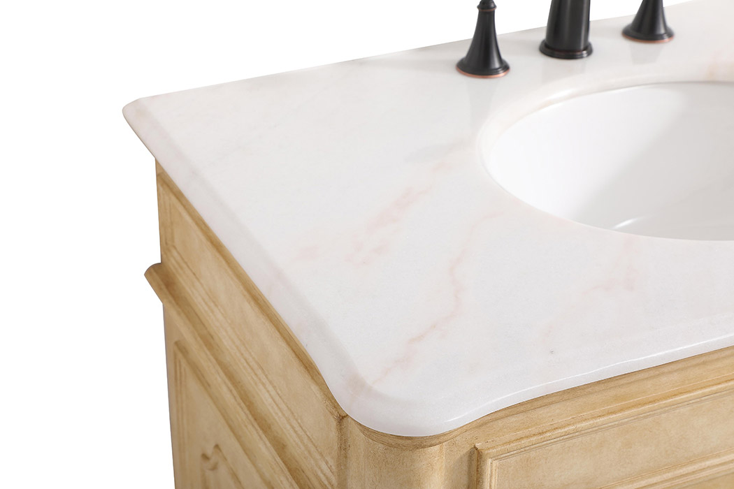 Elegant Bathroom Vanity - Antique Beige (VF30436AB)