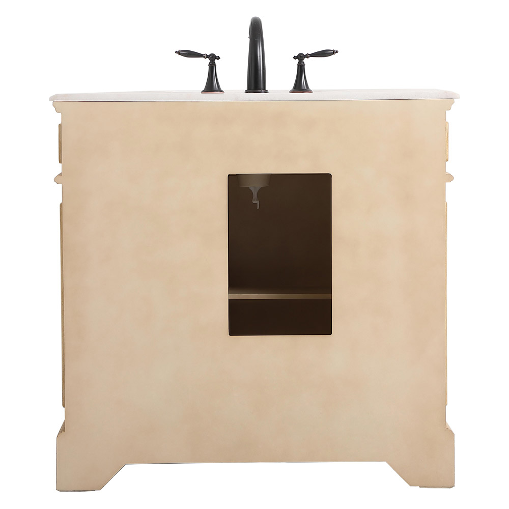 Elegant Bathroom Vanity - Antique Beige (VF30436AB)