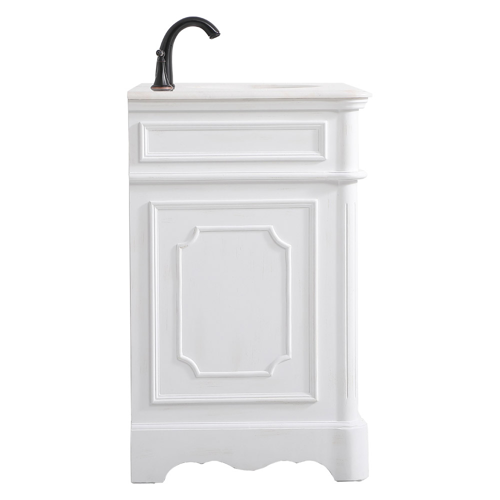 Elegant Bathroom Vanity - Antique White (VF30436AW)