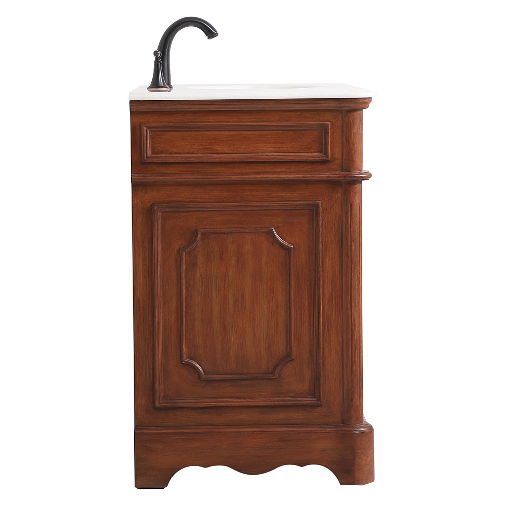 Elegant Bathroom Vanity - Teak (VF30436TK)