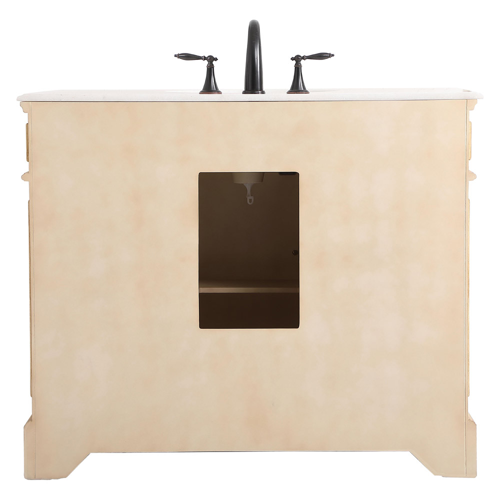 Elegant Bathroom Vanity - Antique Beige (VF30442AB)