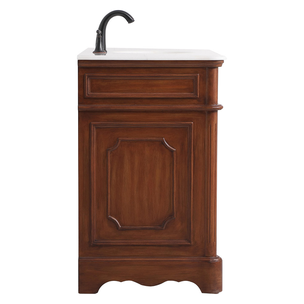 Elegant Bathroom Vanity - Teak (VF30442TK)