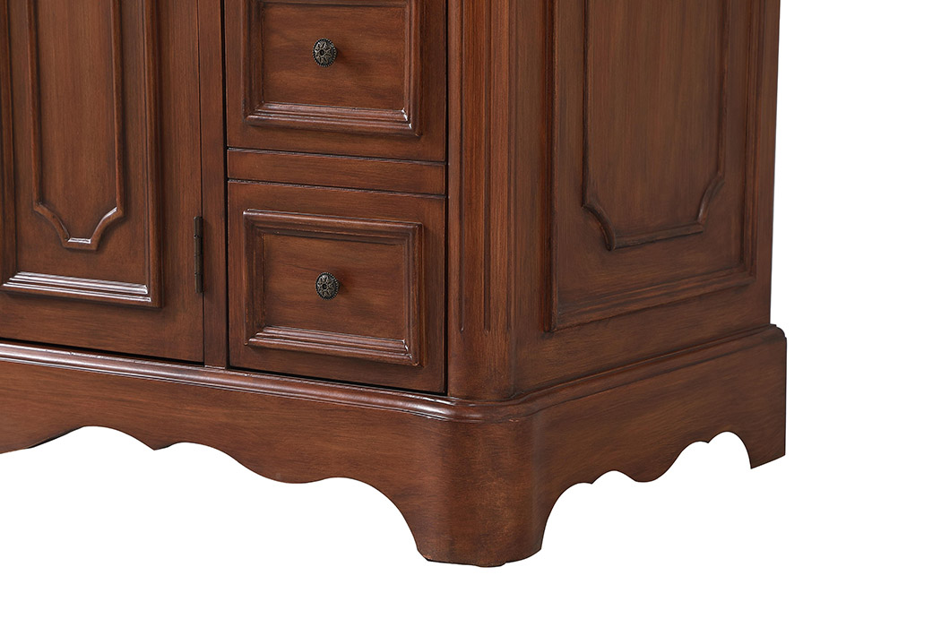 Elegant Bathroom Vanity - Teak (VF30448TK)