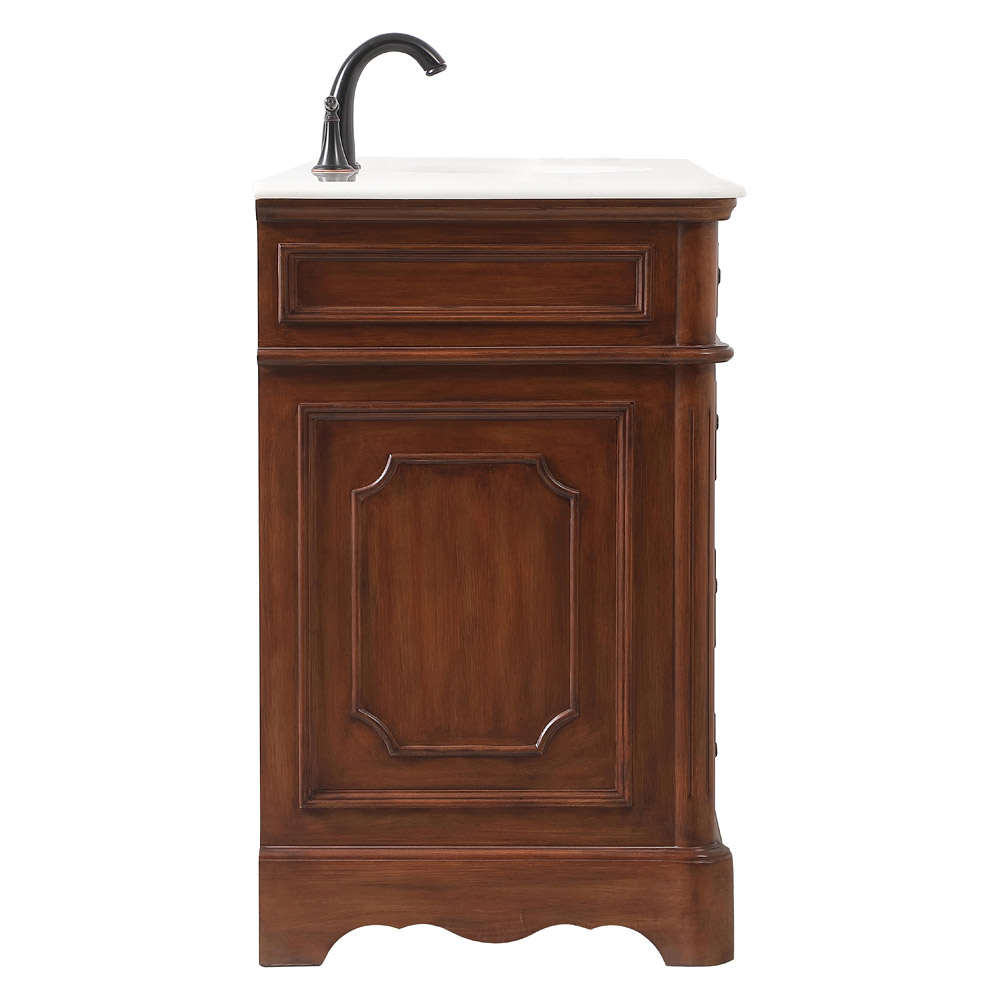 Elegant Bathroom Vanity - Teak (VF30448TK)