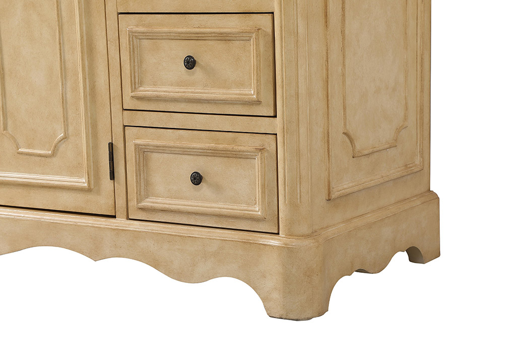 Elegant Bathroom Vanity - Antique Beige (VF30460AB)