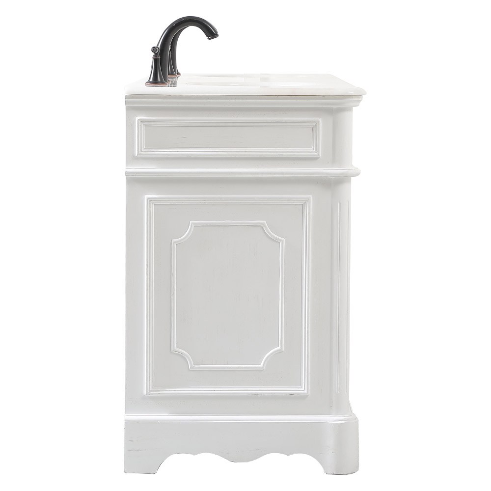 Elegant Bathroom Vanity - Antique White (VF30460DAW)