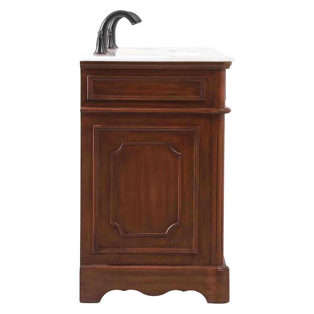 Elegant Bathroom Vanity - Teak (VF30460DTK)