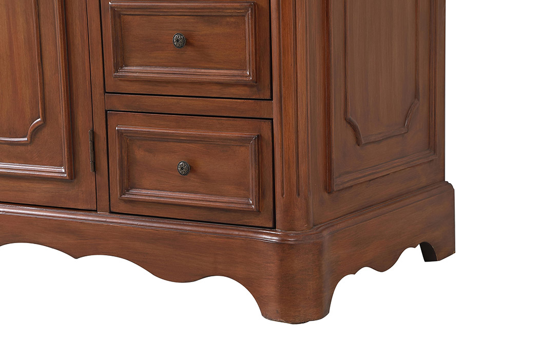 Elegant Bathroom Vanity - Teak (VF30460TK)