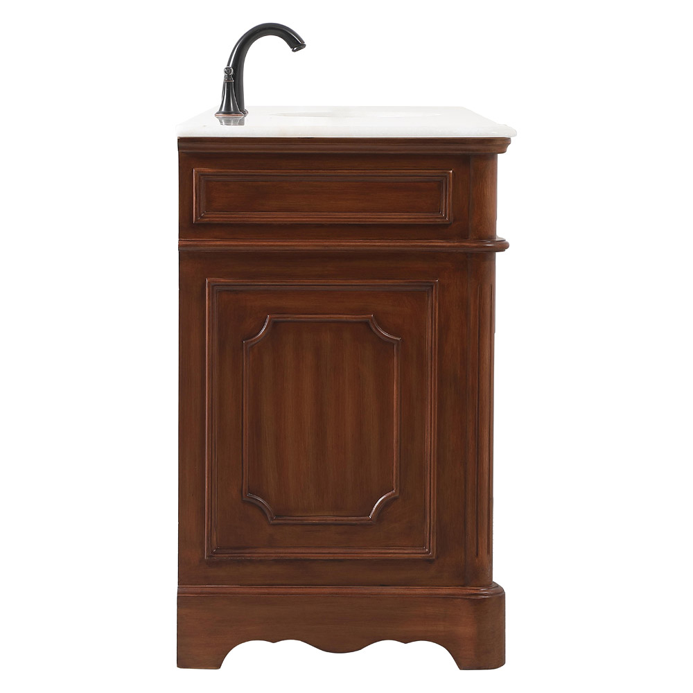 Elegant Bathroom Vanity - Teak (VF30460TK)