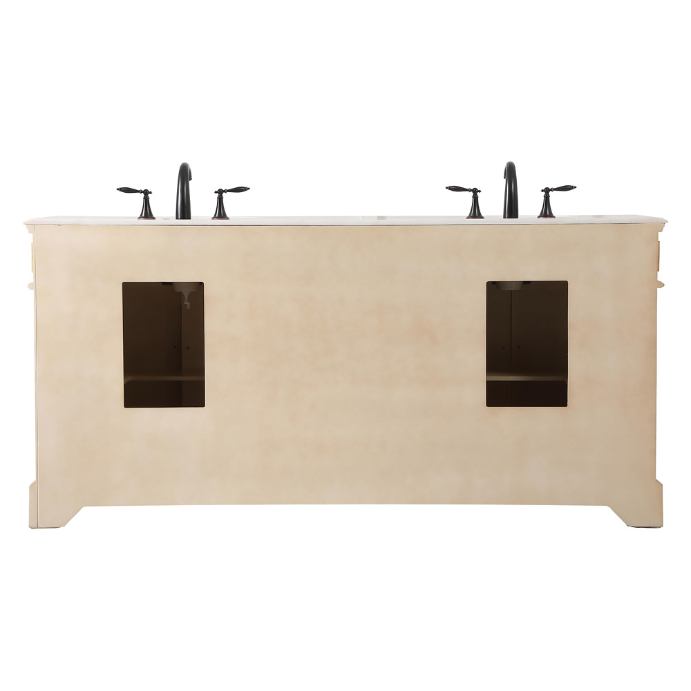 Elegant Bathroom Vanity - Antique Beige (VF30472DAB)