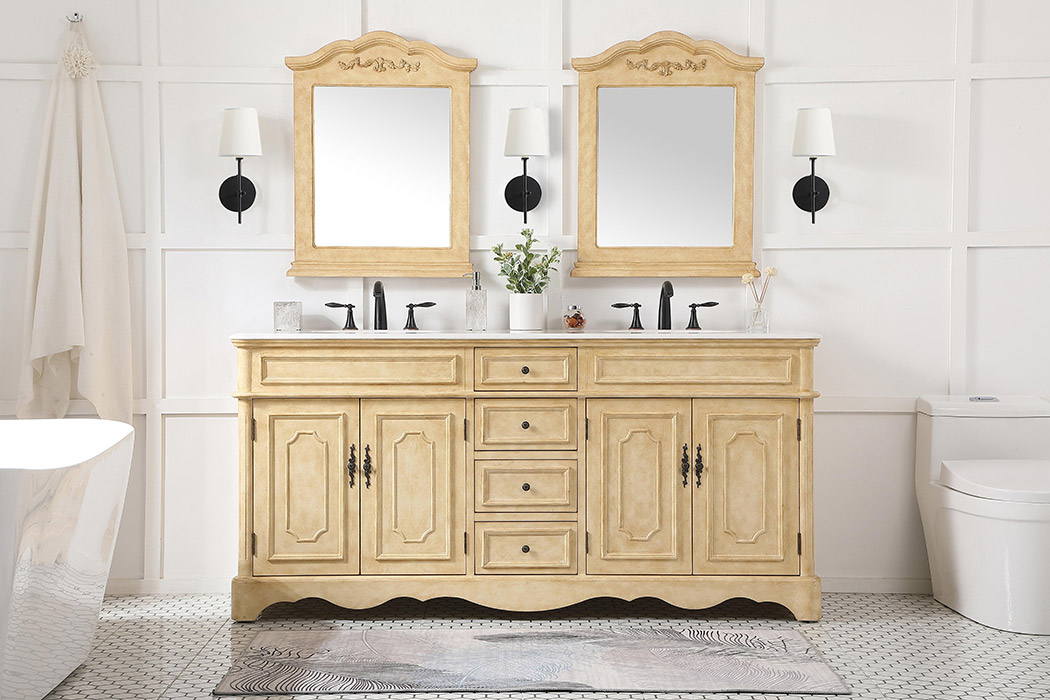 Elegant Bathroom Vanity - Antique Beige (VF30472DAB)