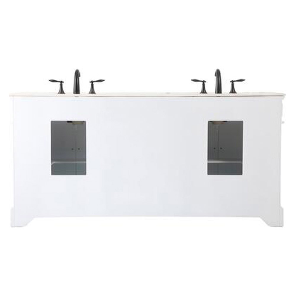 Elegant Bathroom Vanity - Antique White (VF30472DAW)