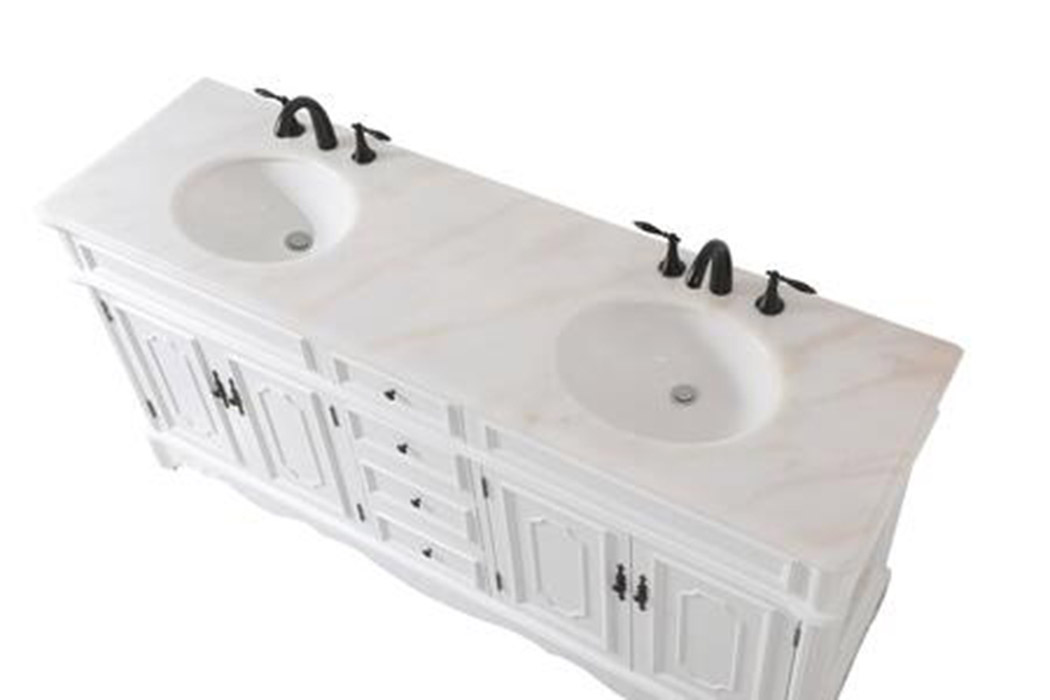 Elegant Bathroom Vanity - Antique White (VF30472DAW)