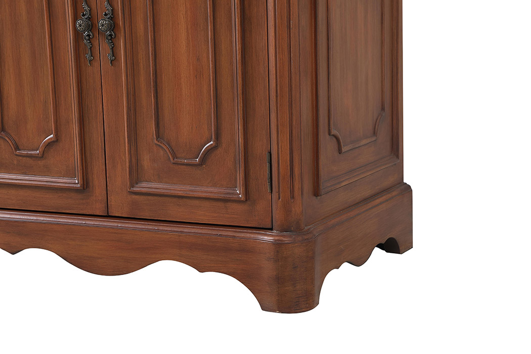 Elegant Bathroom Vanity - Teak (VF30472DTK)