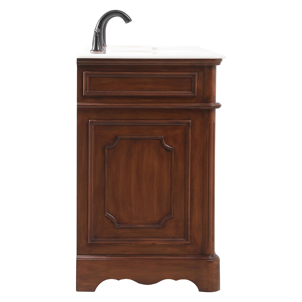 Elegant Bathroom Vanity - Teak (VF30472DTK)