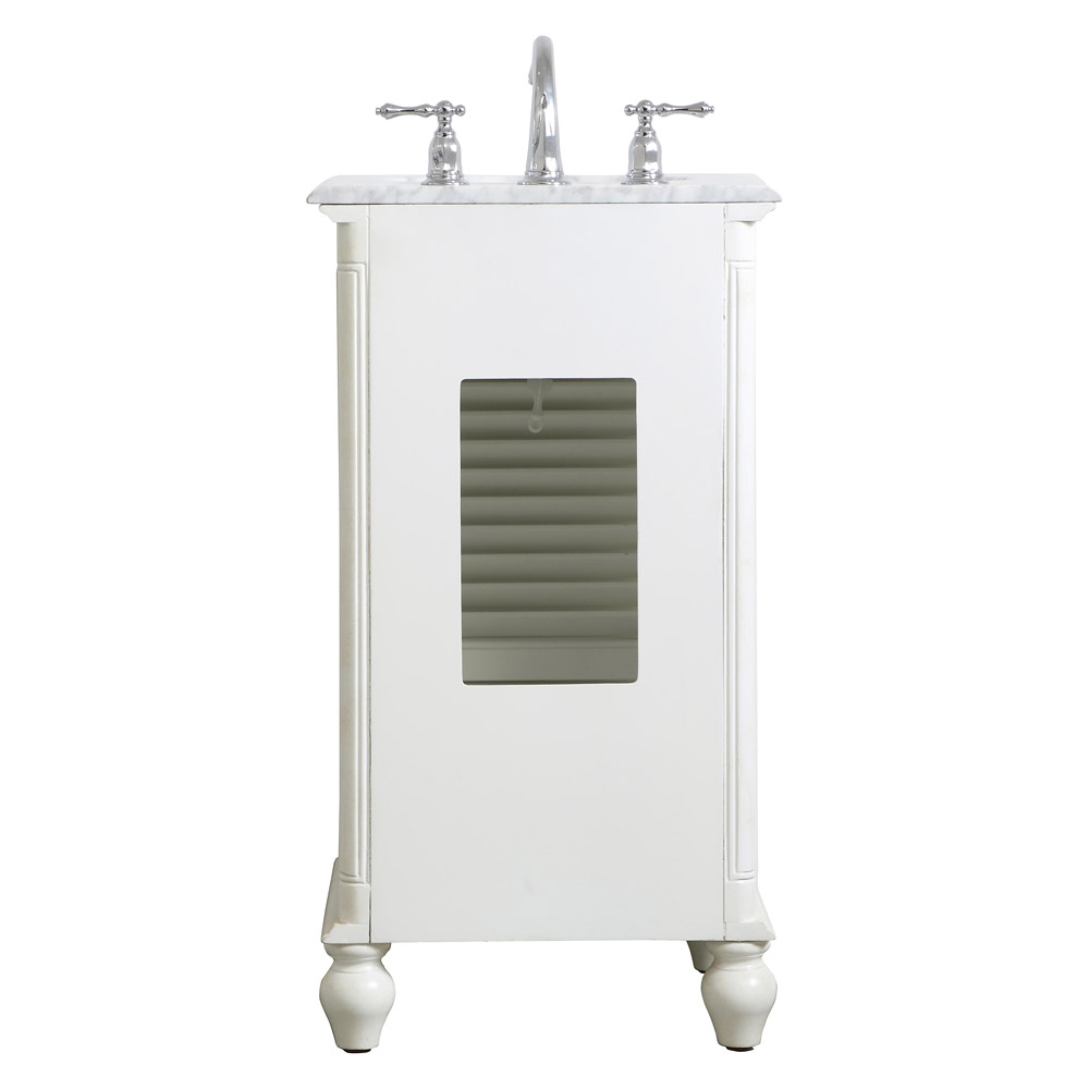 Elegant Bathroom Vanity - Antique White (VF30519AW)