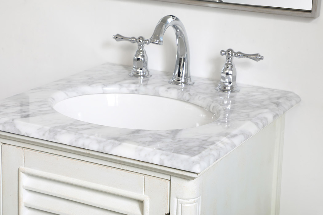 Elegant Bathroom Vanity - Antique White (VF30519AW)