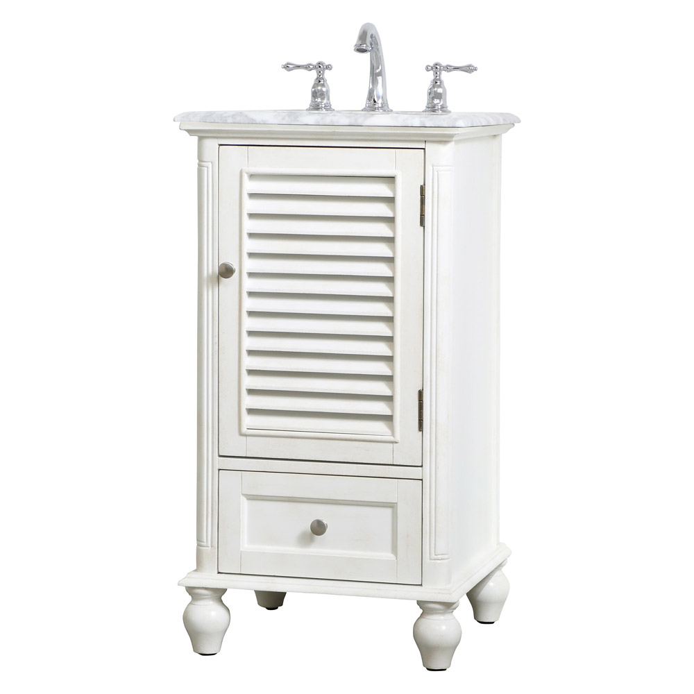 Elegant Bathroom Vanity - Antique White (VF30519AW)