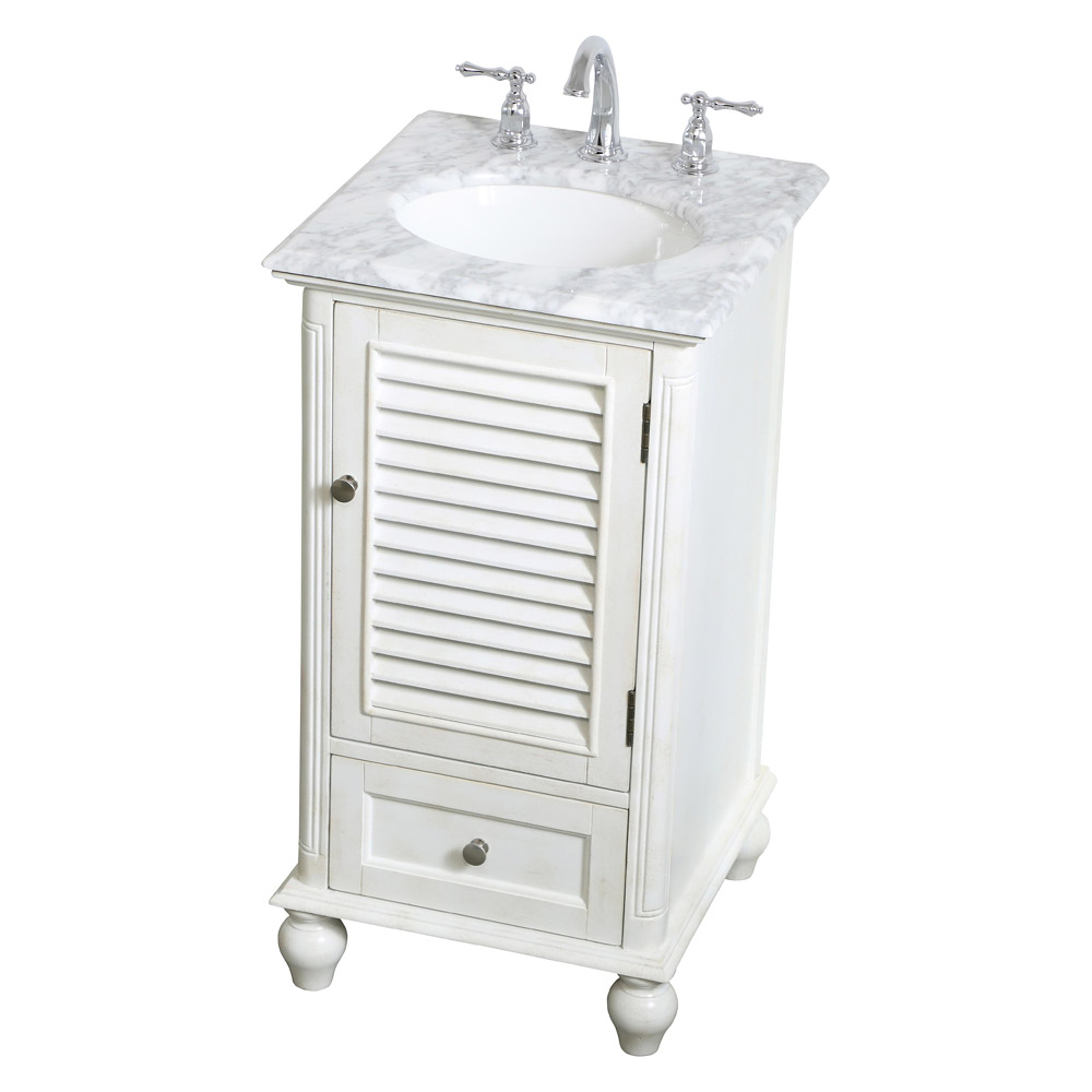 Elegant Bathroom Vanity - Antique White (VF30519AW)