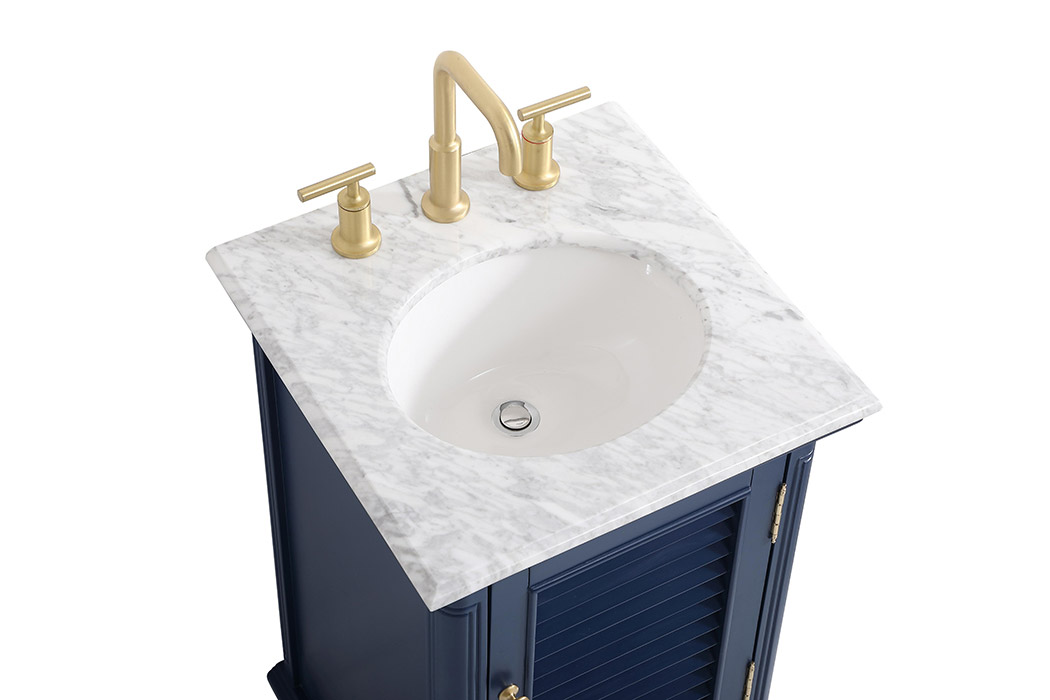 Elegant Bathroom Vanity - Blue (VF30519BL)