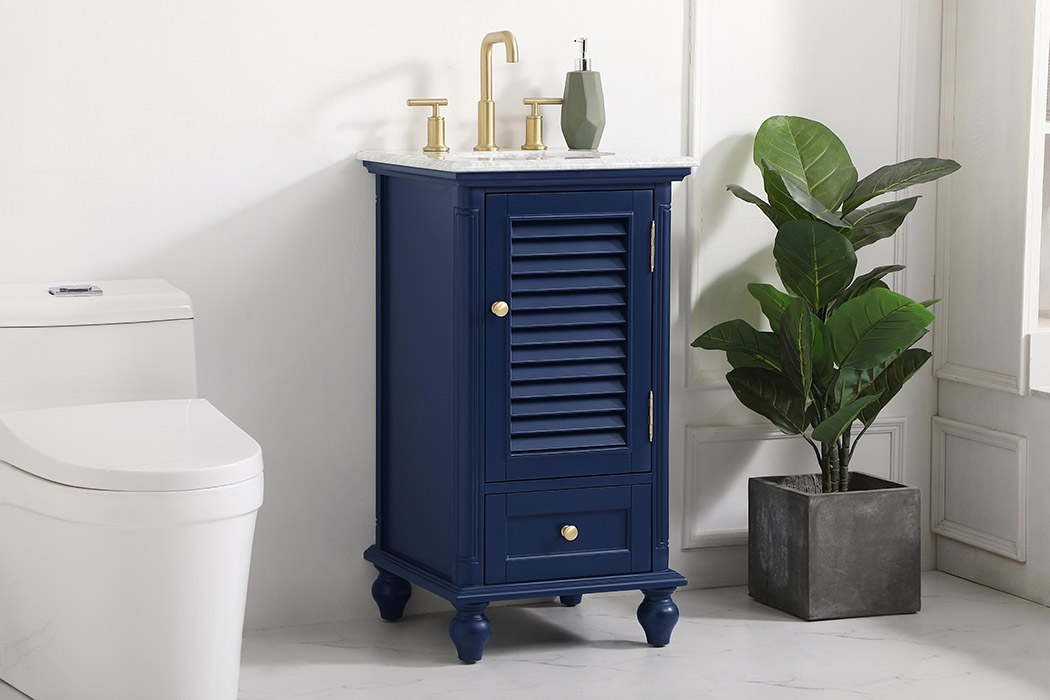 Elegant Bathroom Vanity - Blue (VF30519BL)