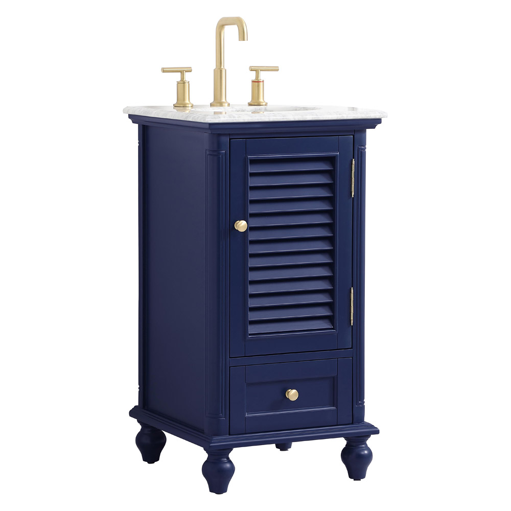 Elegant Bathroom Vanity - Blue (VF30519BL)