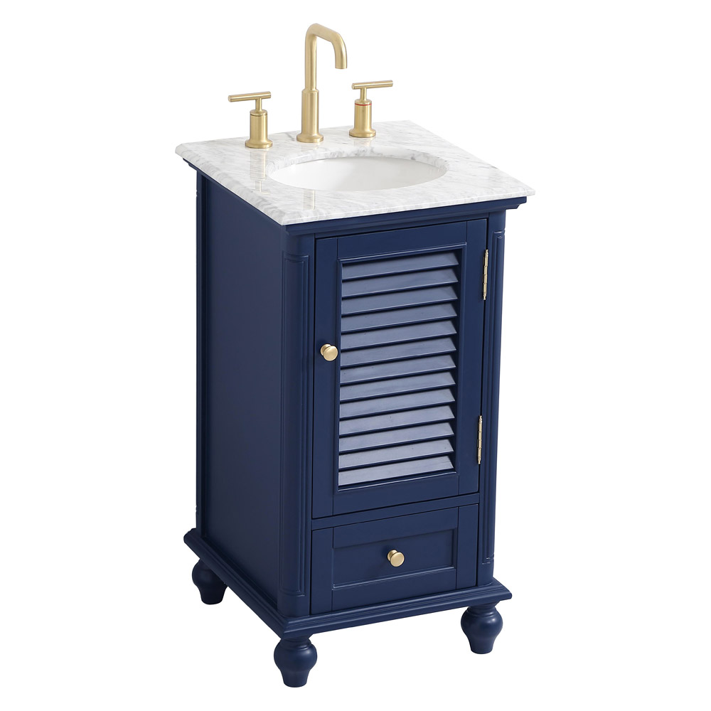 Elegant Bathroom Vanity - Blue (VF30519BL)