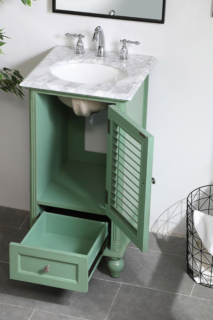 Elegant Bathroom Vanity - Vintage Mint (VF30519VM)