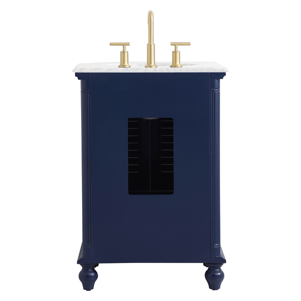 Elegant Bathroom Vanity - Blue, L 24" (VF30524BL)