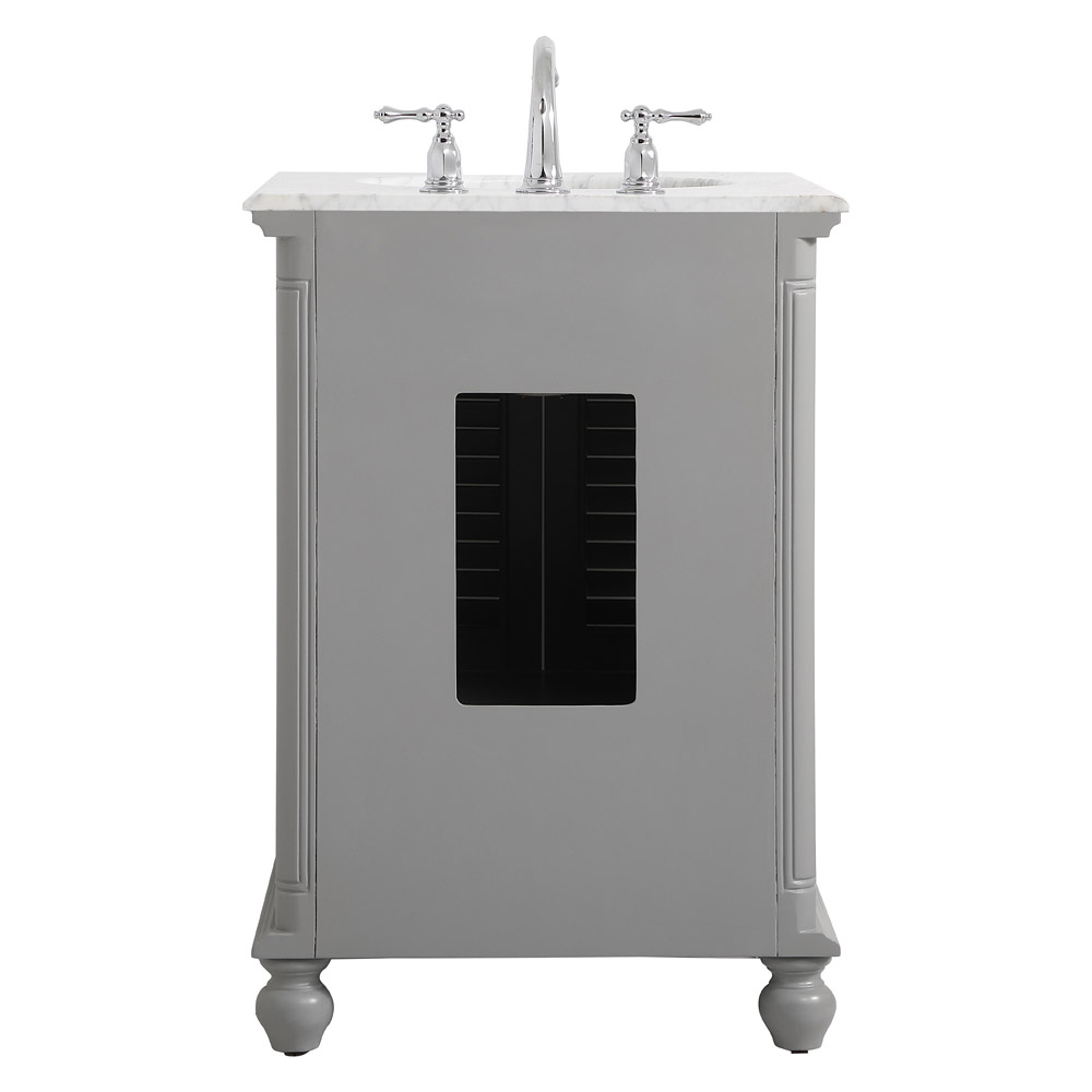 Elegant Bathroom Vanity - Gray, L 24" (VF30524GR)